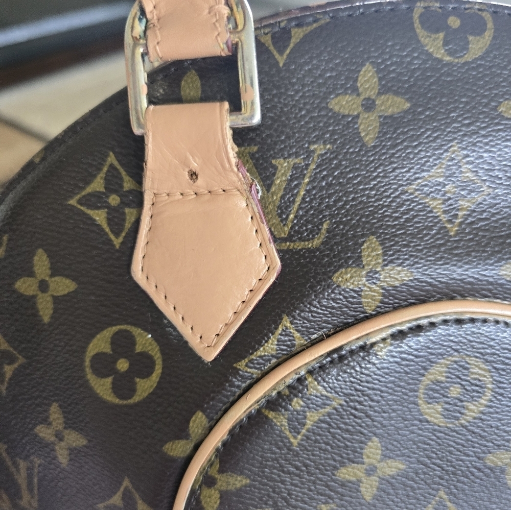 $2700 Louis Vuitton Women Ellipse PM Bucket Handbag Brown Monogram - Picture 8 of 16